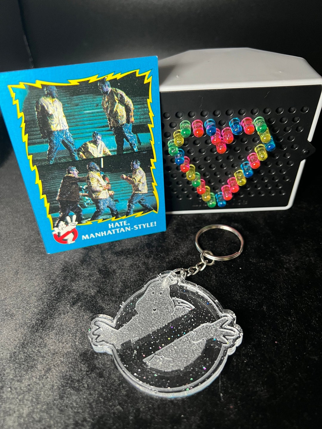 Ghostbusters Keychain Etsy