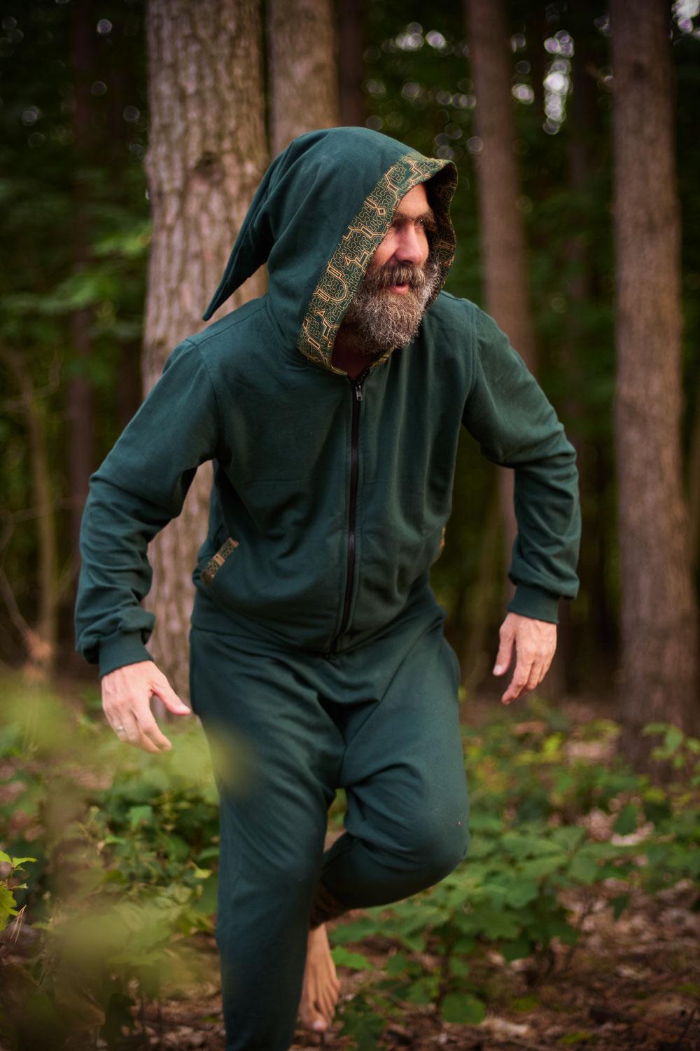 Baggy green hoodie France
