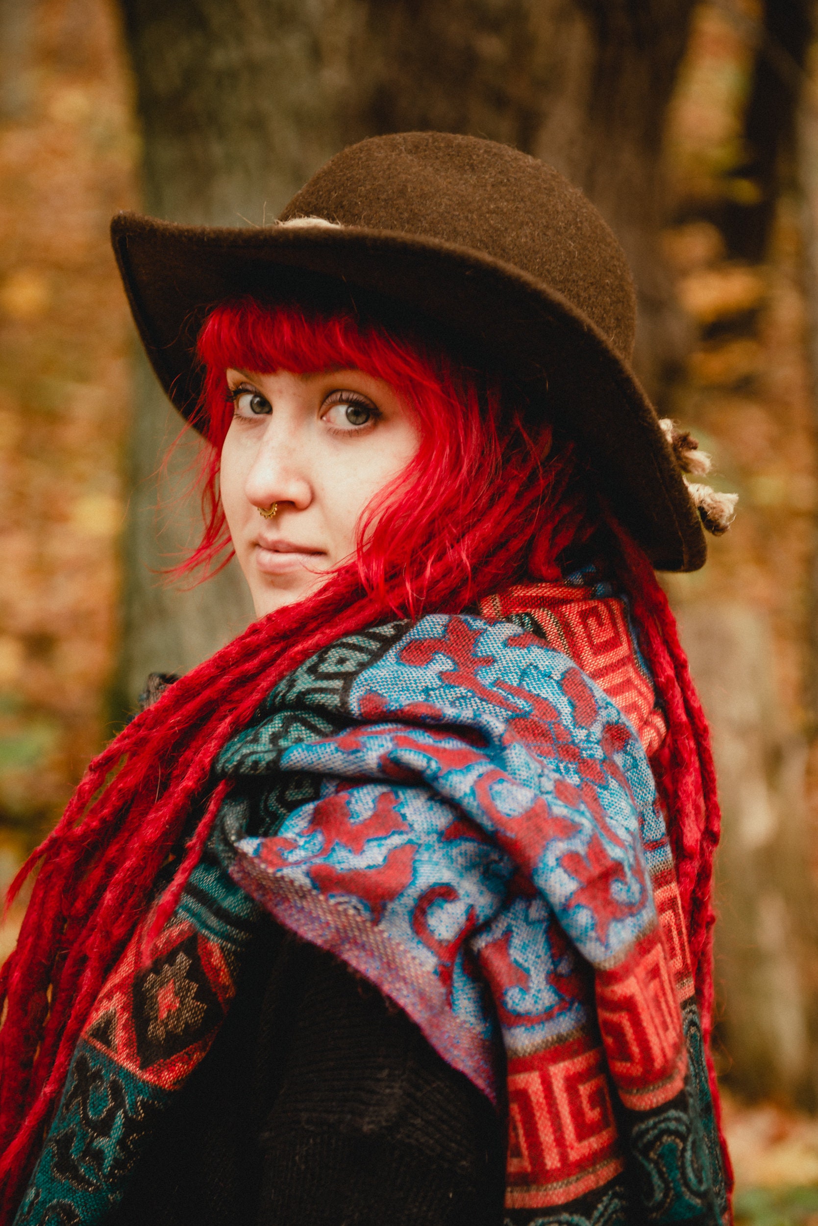 how to wear an indian shawl