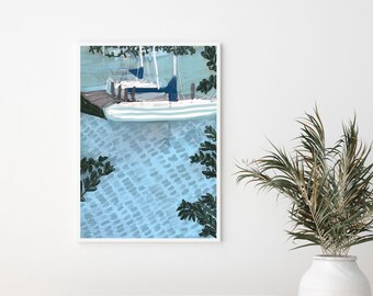 Lake House Digital Download Art Print