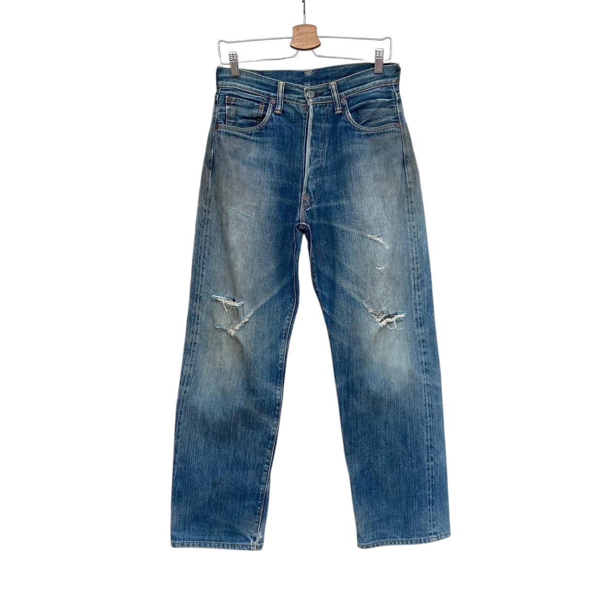 90s Damage Jeans - Etsy