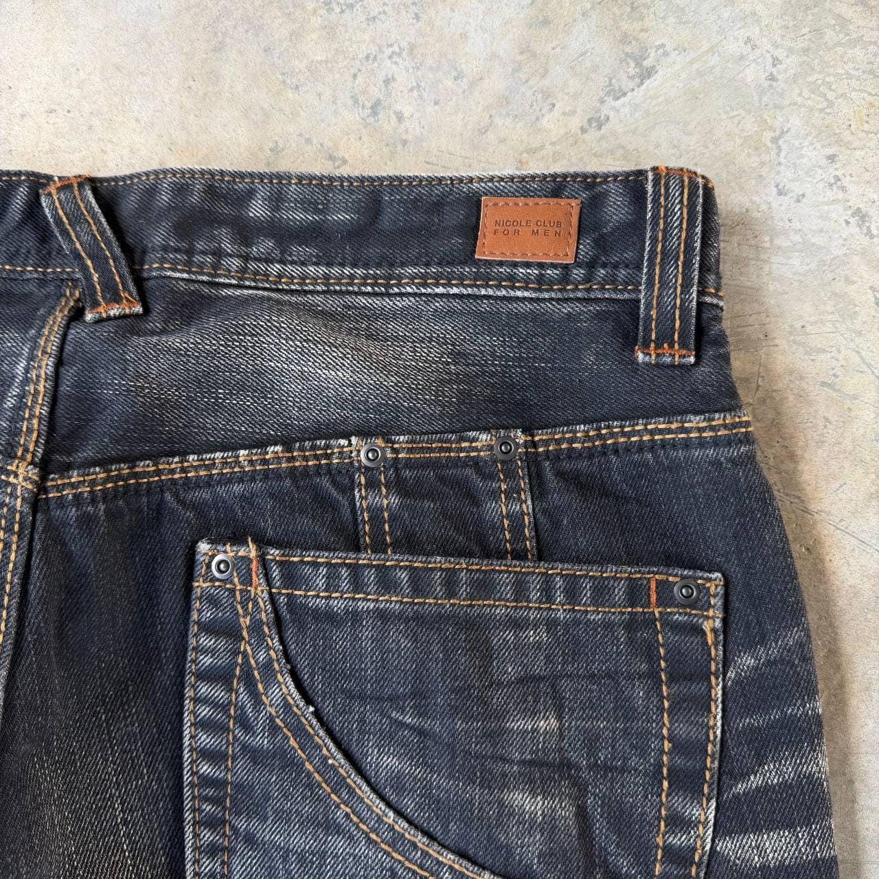 Vintage Nicole Club for Men Japanese Archival Distressed Faded