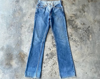 RARE VINTAGE LEVIS 90S Silvertab Stonewash Hipster Bootcut Flare