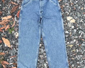 Vintage Levi's 504 Faded BAGGY Jeans Stonewashed Denim Pants