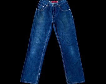 VINTAGE 90S-Y2K LEVIS SILVERTAB Loose Baggy Levis Wide Denim Levis Distressed Jean W30x32.5 Inch/Men Levis Denim/Vintage Levis Denim/Skate