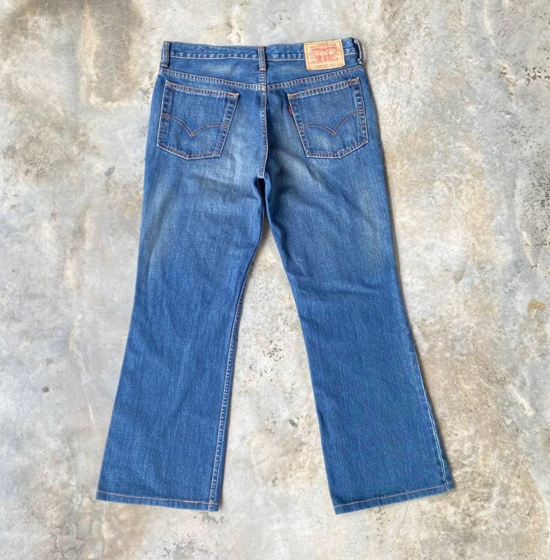 VINTAGE 90S LEVIS FLARED 517 Levis Bootcut Bluewash Levis Vintage