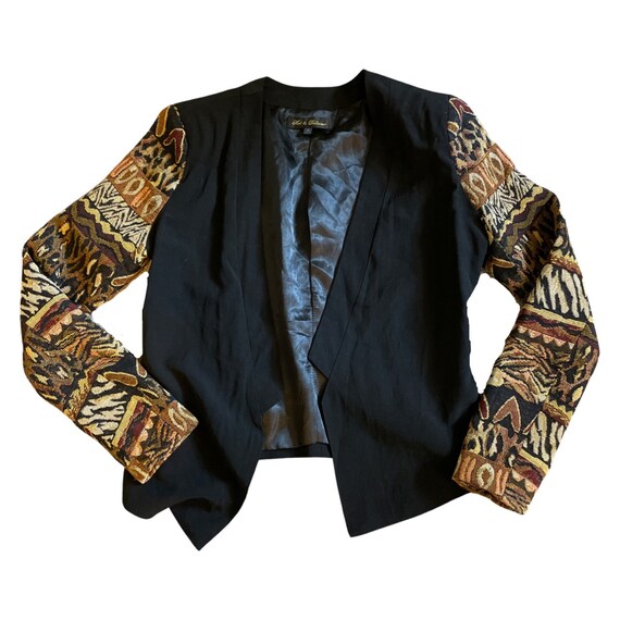 Vintage 1980s Patterned Blazer