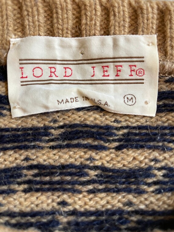 Vintage 1970s Lord Jeff Wool Sweater - image 2