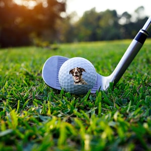 Custom Golf Balls/ Personalized Golf Ball/ Photo Golf Ball/ Logo Golf Ball/Bachelor Gift/ Gift For Dad/ Golf Wedding Favor/Father&#39;s Day Golf