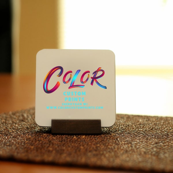 Cardboard Bar Coasters Personalized Etsy