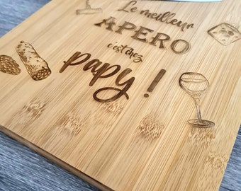 Planche à découper personnalisée au laser - Créez votre propre chef-d'œuvre culinaire !