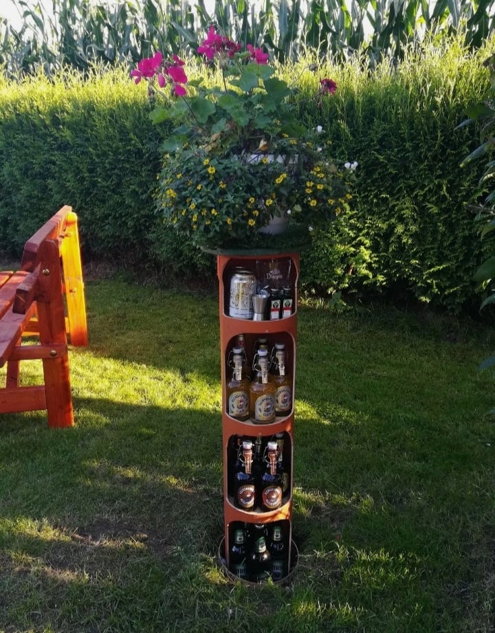 Bauanleitung, Bauplan , Selber Bauen. Kalte Getränke im Garten