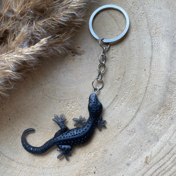 Personalisierter Gecko Anhänger/Gecko Anhänger aus Resin/Resinanhänger/Anhänger/Mitbringsel/Geschenk/Geschenkidee