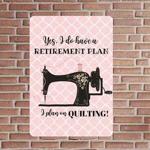 Quilting Room Sign, Custom Sewing Machine Sign, Metal Sewing Sign, Sewers Gift, Gifts for Sewing Lovers, Sewing Room Sign, Seamstress Gifts