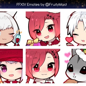 FFXIV Winter/Christmas Emotes