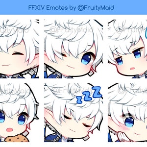 FFXIV Emote Set 7 | Alphinaud Leveilleur