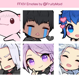 FFXIV Emote Set 3 | Ancients | Animerade Emotes