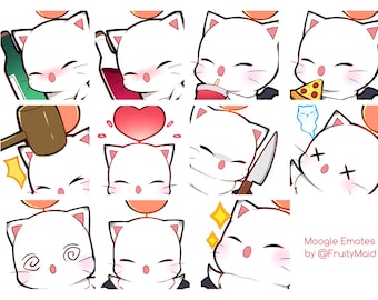 FFXIV Moogle Emotes