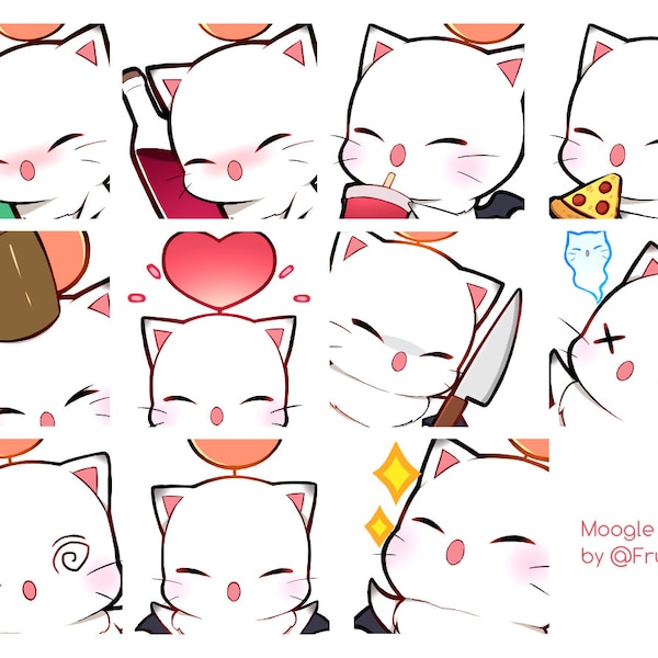 FFXIV Moogle Emotes