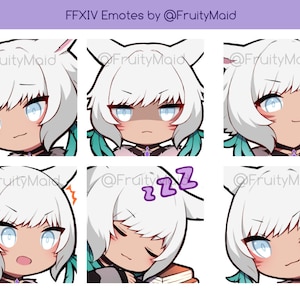 FFXIV Emote Set 6 | Y&#39;shtola Rhul