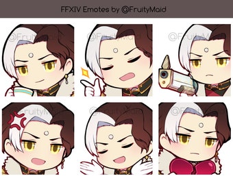 FFXIV Emote Set 8 | Emet-Selch