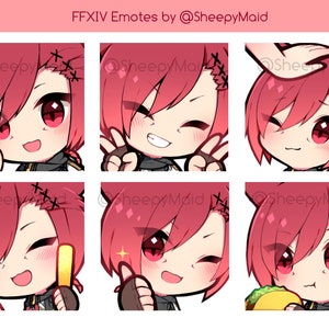 FFXIV Emote Set  | G&#39;raha Tia 2 | Animated Emotes