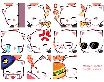 FFXIV Moogle Emotes 2