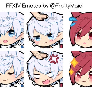 FFXIV Emote Set 1 | Animated Emotes