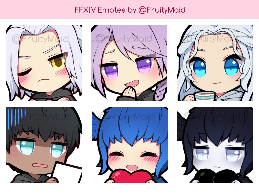 FFXIV Emotes | Ancients 2 - Etsy