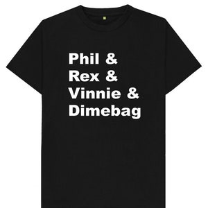 Phil Rex Vinnie & Dimebag Mens Womens Kids Unisex T Shirt