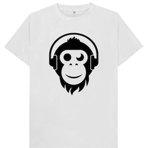 Monkey DJ - Mens Womens Kids T Shirt