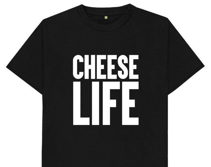 Cheese Life Funny Cheese Lover Joke Spoof Humor Gift T Shirt