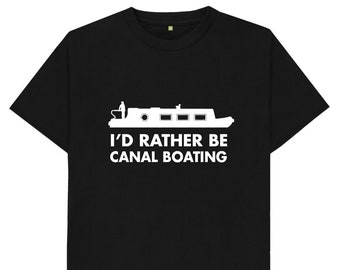 Ich würde eher Kanal Boating Mens Womens Kinder T-Shirt sein