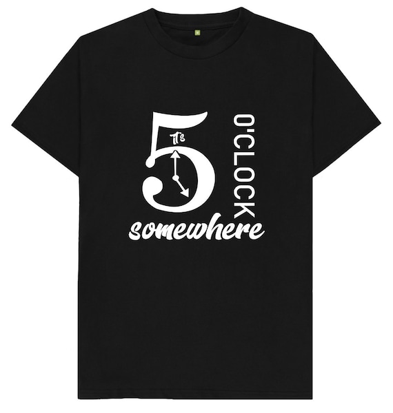 T-shirt Divertente Birra O'Clock Per Uomo E Donna - Scherzo Per Amanti Della Birra - Regalo Perfetto - Foto 2