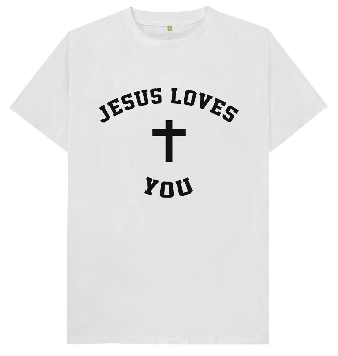 Jesus Loves You T Shirt - Etsy Canada
