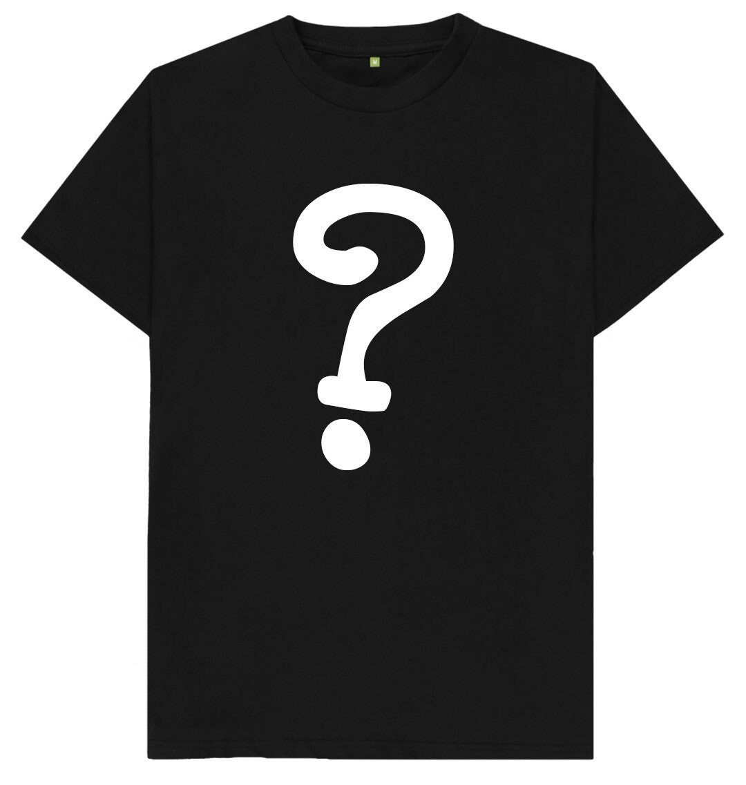 Question Mark T Shirt Etsy