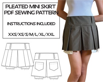 Leather pleated skirt quilt pattern clearance