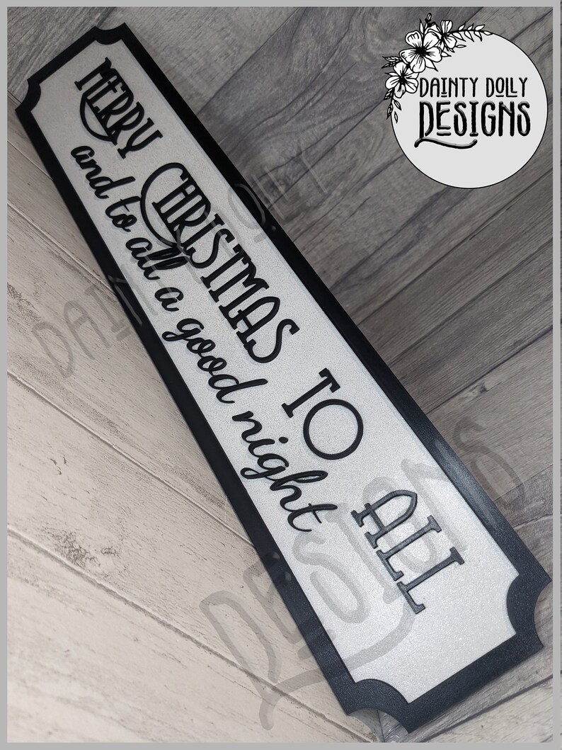 Personalised Large Christmas Sign, Quotes, Names, Laser Cut From MDF Christmas Signs Sayings