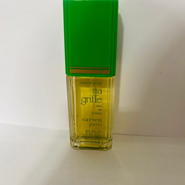 carven ma griffe Eau de toilette 50 ml. Rare.Vintage.