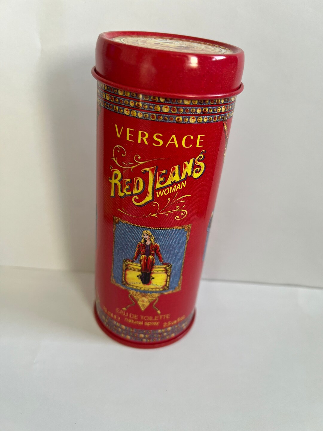 Versace Red Jeans Women Eau De Toilette 75 Ml.rare.vintage. Etsy