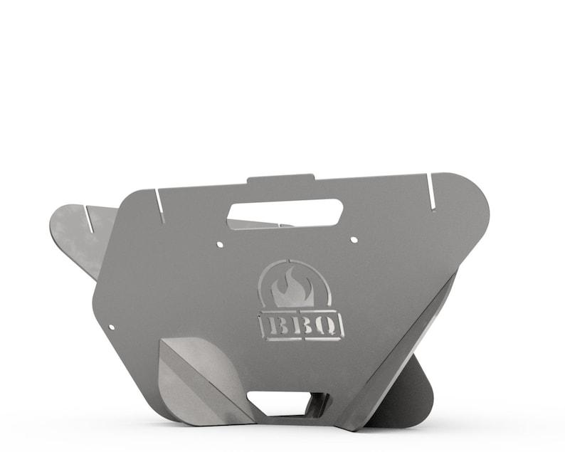 Collapsible Firepit Triangle Grill Bbq DXF Files for Etsy India