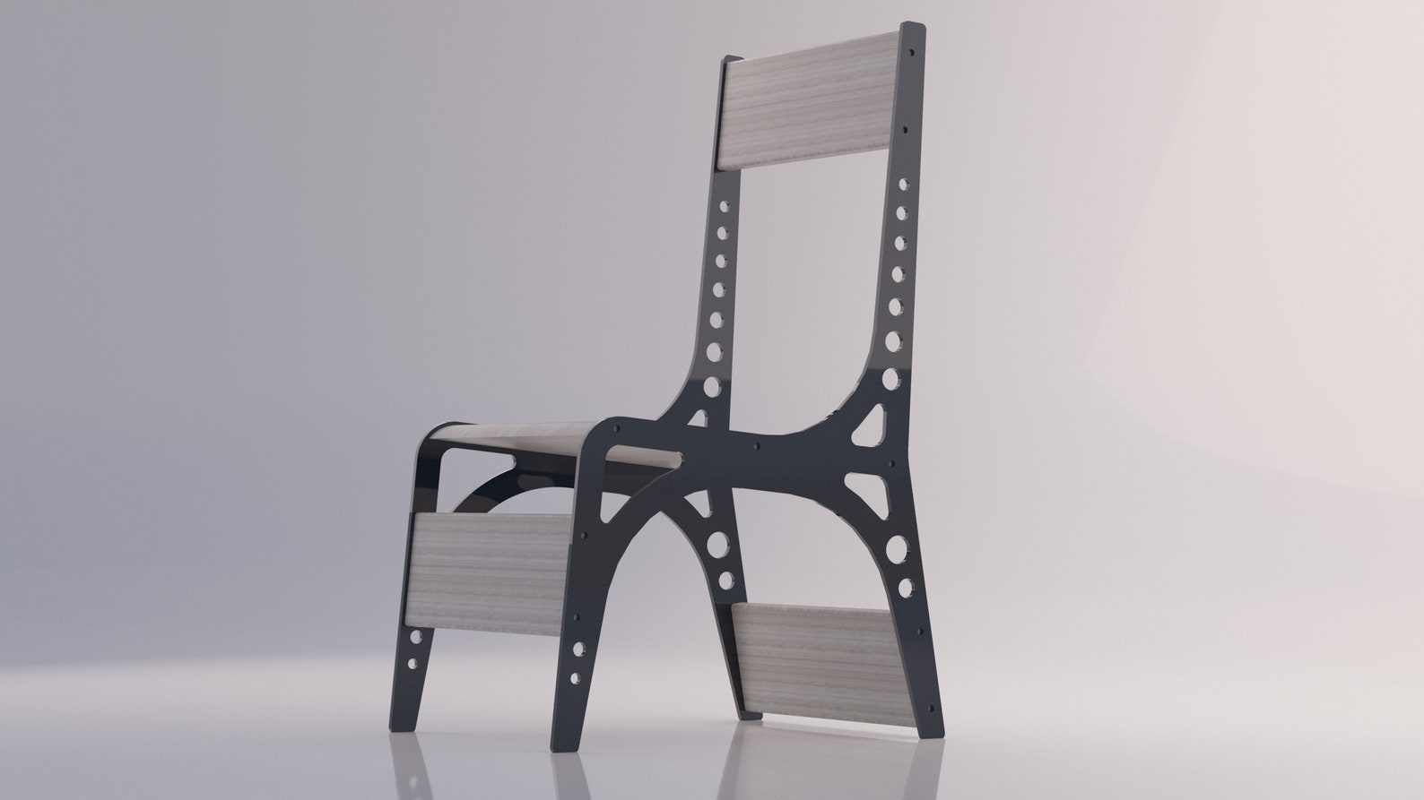 Dining Chair DXF File for Laser and Plasma Cut DIY Project - Etsy