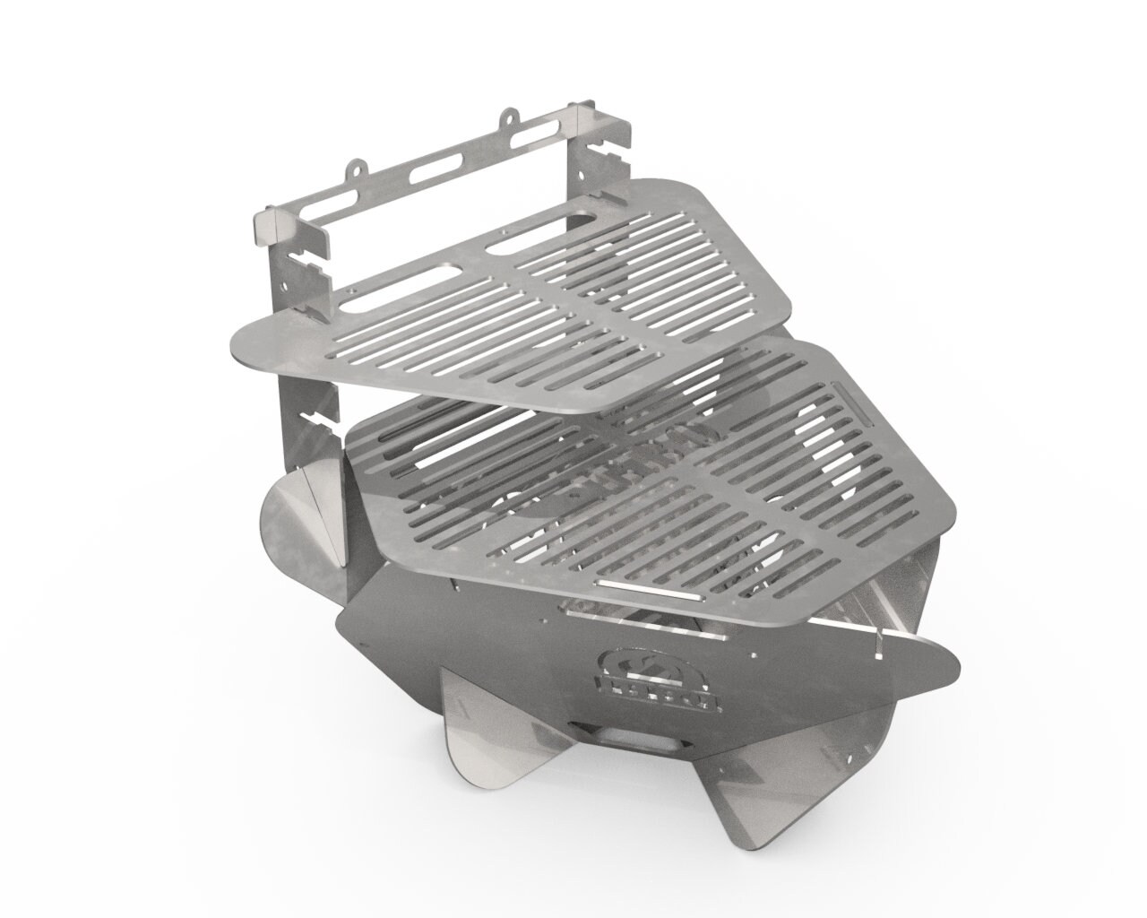 Collapsible Firepit Triangle, Grill, Bbq, DXF Files for Plasma, Laser ...