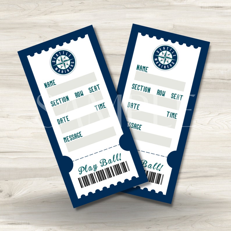 Mariner Tickets 2025 Dorothy Nash