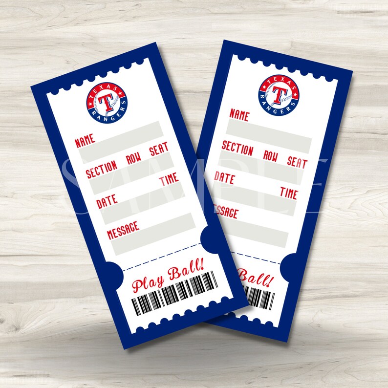 Printable Texas Rangers Surprise Gift Tickets Texas Rangers Etsy printable-texas-rangers-surprise-gift-tickets-texas-rangers-etsy