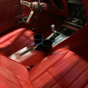 Cup Holders for C1, C2, and C3 Classic Corvettes. A great 'one of a kind' gift for the Vette lover Select C1, C2, or C3 below image 7