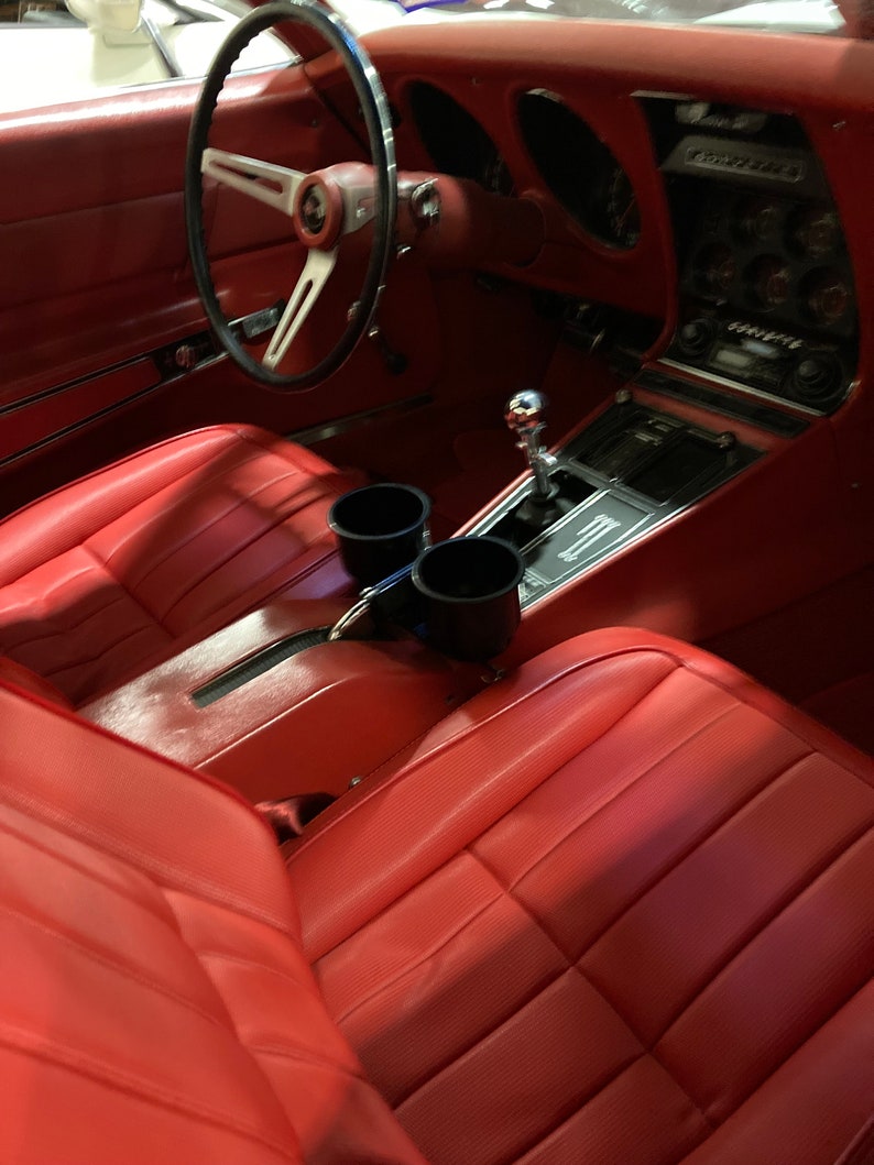Cup Holders for C1, C2, and C3 Classic Corvettes. A great 'one of a kind' gift for the Vette lover Select C1, C2, or C3 below image 7