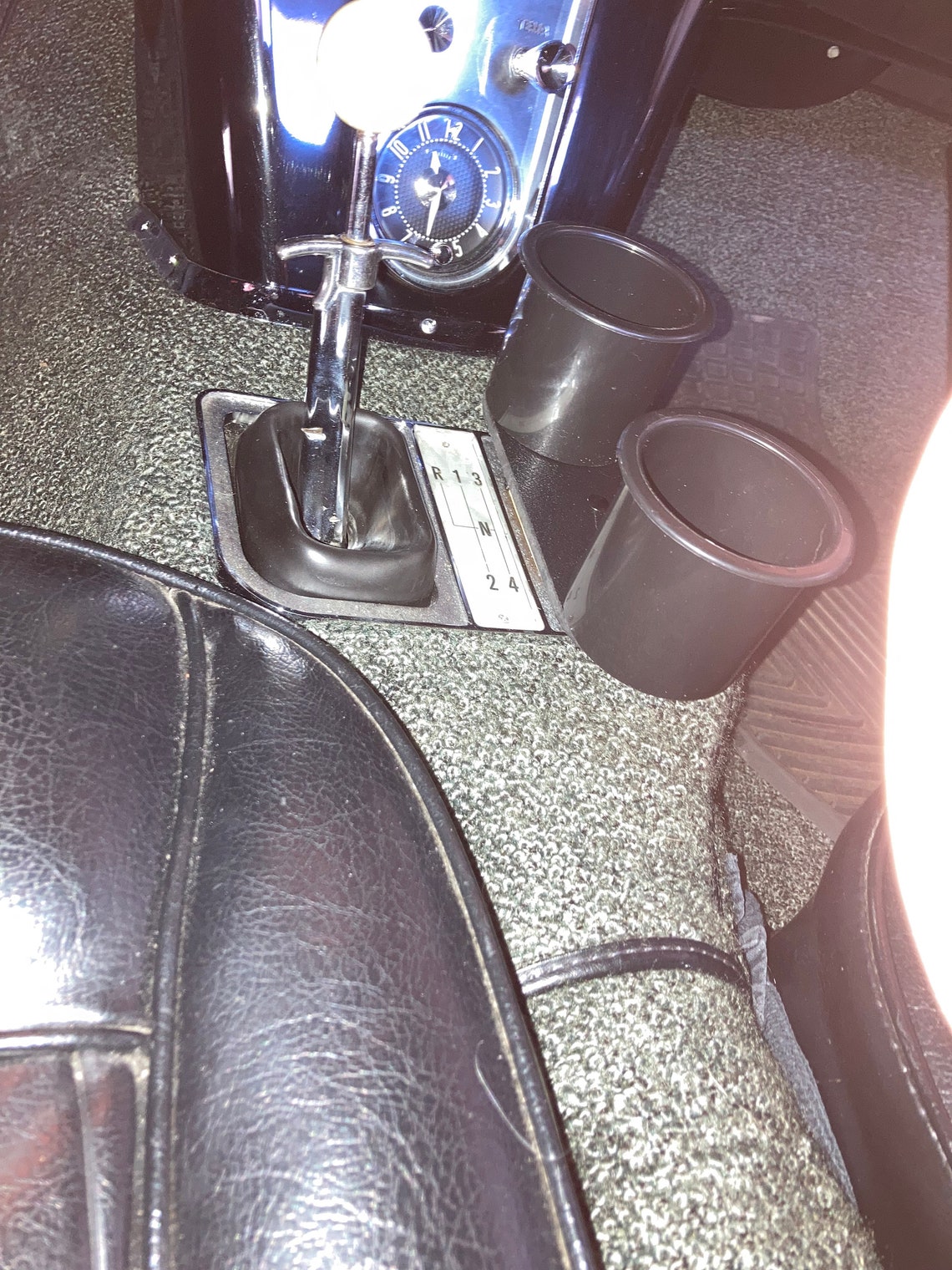 Cup Holders for C1, C2, and C3 Classic Corvettes. A Great 'one of a