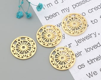 Circular shape alloy earrings accessories,Brass earrings,Earring findings,Earring connector,Earring charms,Earring pendant parts SE0327