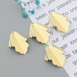 Leaf shaped brass earring accessories,Brass earrings,Earring findings,Earring connector,Earring charms,Earring pendant parts SE0143